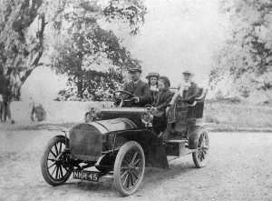 Unknown Creator Classic Car Images Drucke: 1908 Brown 20 / 22hp. Creator: Unknown