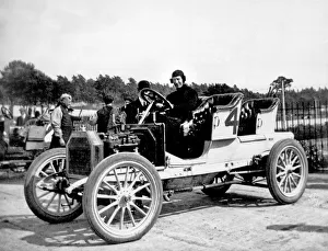 1908 Buick bei Brooklands, Erfinder unbekannt