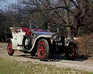 Classic Motor Transport Drucke: 1909 Rolls-Royce Silver Ghost