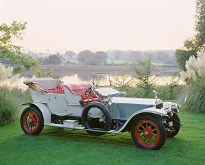 Vintage Motor Car Images Drucke: 1909 Rolls Royce Silver Ghost