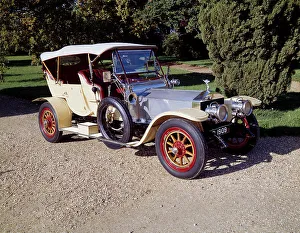 Classic Motor Transport Drucke: 1909 Rolls-Royce Silver Ghost