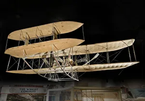 Der Militärflugzeug des Wright von 1909, 1909. Ersteller: Brüder Wright