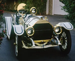 Classic American Transportation Drucke: 1912 Mercer. Creator: Unknown