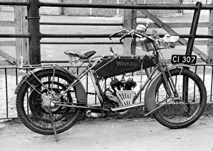 Vintage Motorcycle Collection Drucke: 1912 Wanderer motorcycle. Creator: Unknown
