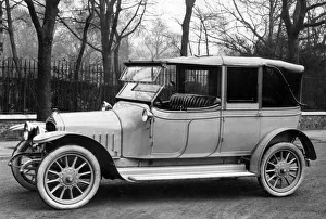 Black And White Automobiles Drucke: 1914 Excelsior 16hp. Creator: Unknown