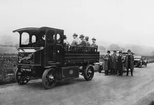 1920 Garretts elektrischer Lastwagen Erfinder unbekannt