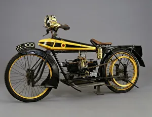 Bilder Datiert 2019 September: 1920 Wolfer Motorrad, Erfinder unbekannt