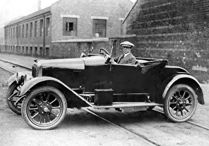 Classic Road Transport Vehicles Drucke: 1921 Beardmore Eleven