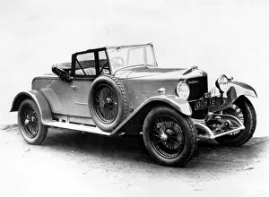Black And White Classic Cars Drucke: 1925 Ballot 2 litre Compton body. Creator: Unknown