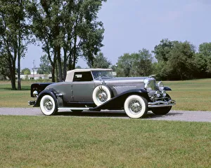 Vintage American Automobiles Drucke: 1929 Duesenberg J type