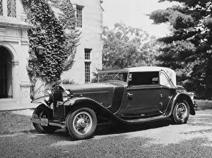 B And W Automotive Photography Drucke: 1931 Lancia Di Lambda Castagna. Creator: Unknown