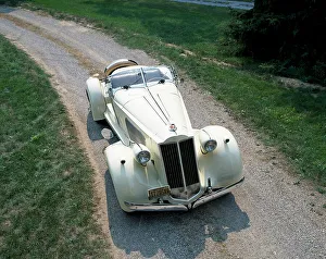 Classic Road Transport Drucke: 1936 Packard V12