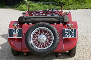 Classic British Automobiles Drucke: 1937 SS 100