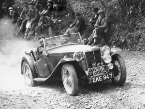 Classic Motor Sport Images Drucke: 1938 MG TA Midget, (c1938?)