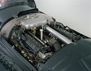 Die Maschine von 1950 hat einen V16-Motor vom Typ BRM, Ersteller unbekannt