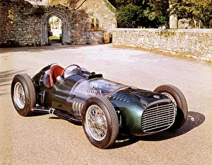 Vintage Motor Sport Drucke: A 1952 BRM