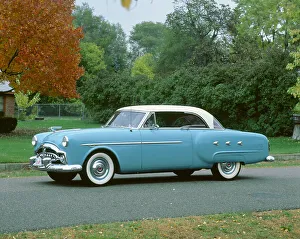 Retro Road Transport Drucke: 1952 Packard Mayfair