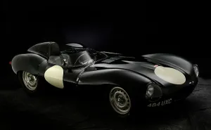 Classic British Sports Car Drucke: 1956 Jaguar D type