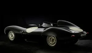 Classic British Sports Car Drucke: 1956 Jaguar D type