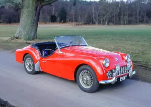 Vintage British Motorcars Drucke: 1959Triumph TR3A