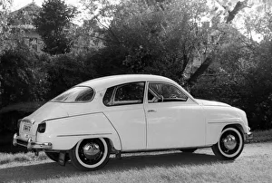 Retro Automobile Images Drucke: 1960 Saab 96. Creator: Unknown
