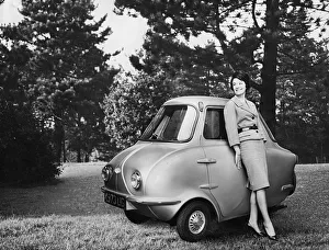 Die 1960er Jahre führte der Scootacar Microcar ein, Ersteller unbekannt