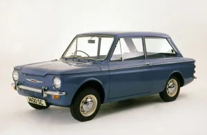 Ac Cars Ltd History Drucke: 1963 Hillman Imp De Luxe. Creator: Unknown