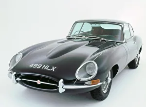 British Motor Transport History Drucke: 1964 Jaguar E type 3.8