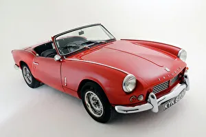 Die 1966er Triumph Spitfire Mk2 Künstler unbekannt