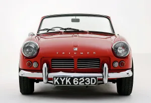 Classic Car Transport Drucke: 1966 Triumph Spitfire Mk2