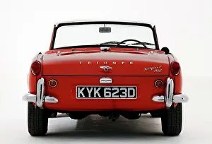 Retro Sports Car Images Drucke: 1966 Triumph Spitfire Mk2