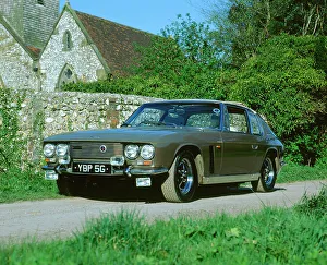 Die 1969er Jensen Interceptor, Künstler unbekannt