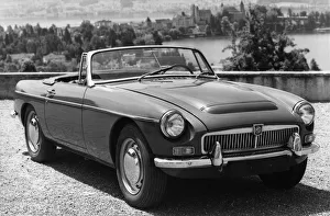 National Motor Museum Transport Drucke: 1969 MGC type Roadster. Creator: Unknown