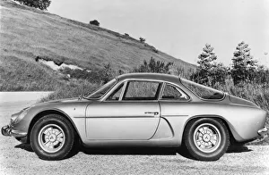 Retro Automobile Images Drucke: 1972 Alpine A110. Creator: Unknown