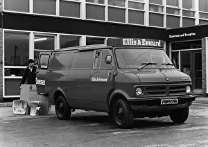 Die 1972er Ford Transit Van, Entwickler unbekannt