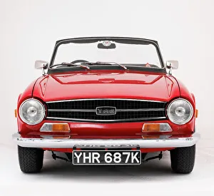 Classic Convertible Cars Drucke: 1972 Triumph TR6