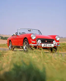 Classic Automobile Design Drucke: 1973 MG Midget 1275