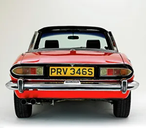 Classic British Sports Car Drucke: 1973 Triumph Stag