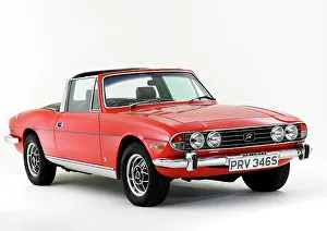 Classic British Sports Car Drucke: 1973 Triumph Stag