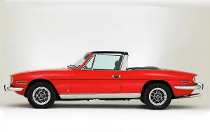 Classic British Sports Car Drucke: 1973 Triumph Stag