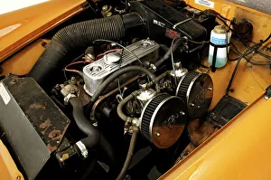 Vintage Sports Car Drucke: 1975 MG Midget