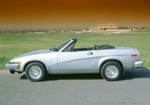 Vintage British Motorcars Drucke: 1981 Triumph TR8 Drophead