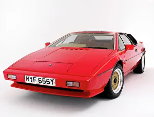 Vintage Road Transport Drucke: 1982 Lotus Esprit
