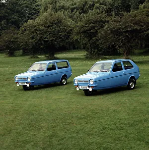 Die 1983er Reliant Robin, Künstler unbekannt