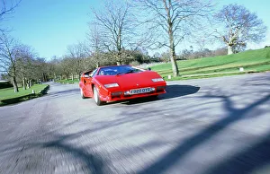 National Motor Museum Collection Items Drucke: 1989 Lamborghini Countach