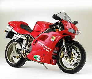 Italian Motorcycles Drucke: 1995 Ducati 916