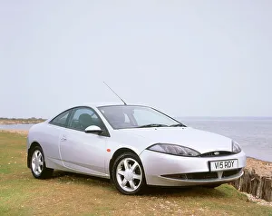 Classic Automobile Design Drucke: 1999 Ford Cougar