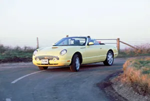 National Motor Museum Photos Drucke: 2002 Ford Thunderbird convertible