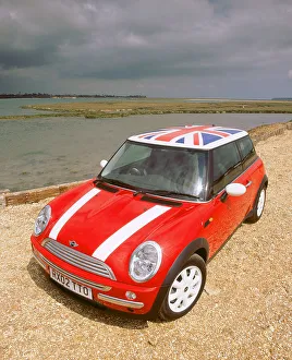 Vintage Road Transport Images Drucke: 2002 Mini Cooper