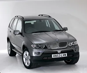 German Luxury Cars Drucke: 2003 BMW X5